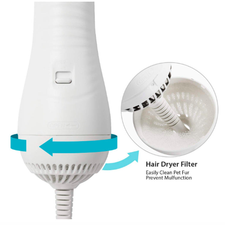 Pet Electric Hair Dryer Comb Dog