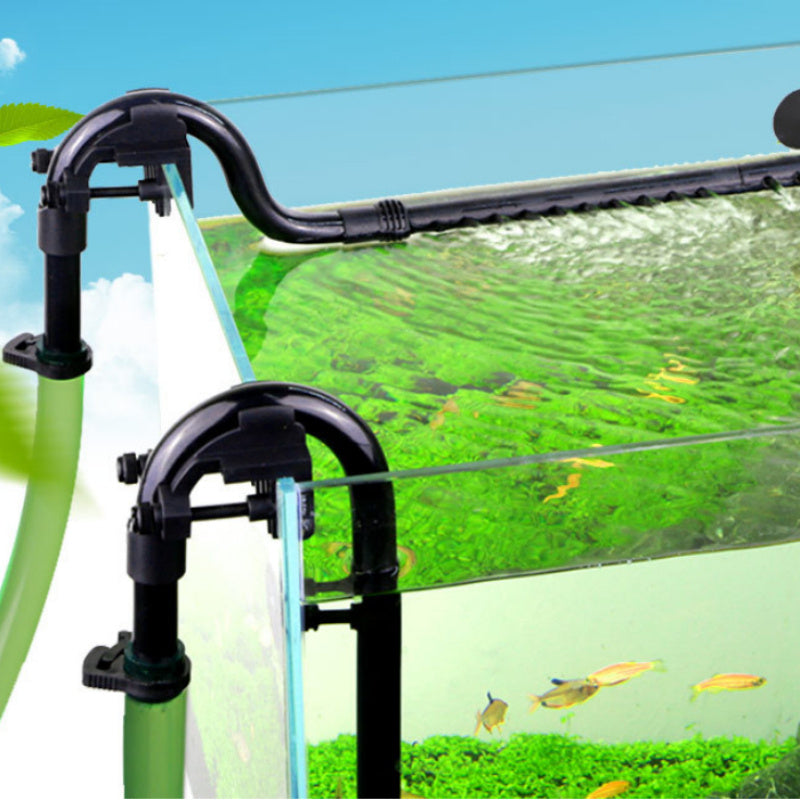 Fish Tank Filter Barrel Water Shower Pipe