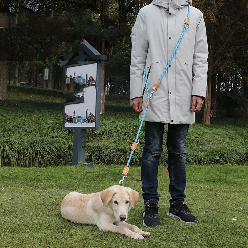 Multifunctional Hook Sewing Leather Dog Rope