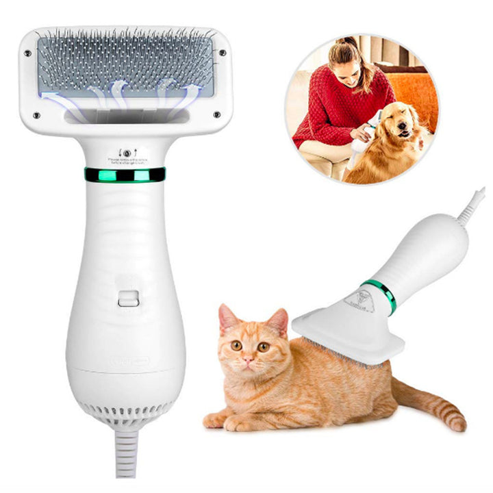 Pet Electric Hair Dryer Comb Dog